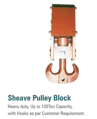 Sheave Pulley Block